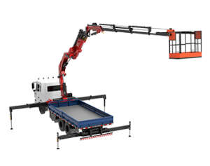 Fly Jib + cesto acoplado